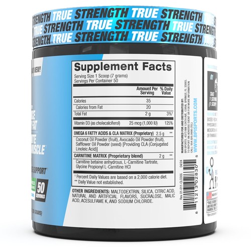 BPI Health CLA + CARNITINE Non-Stim Weight Loss & Lean Muscle Formula 50 Serving - Picture 13 of 20