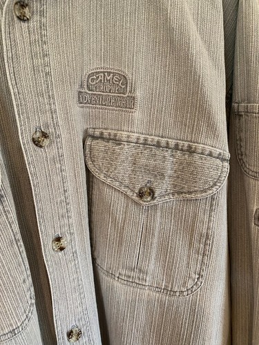 Camel Collection Adventurewear Camel Trophy Grey Shirt XXL 2XL Rugged Outdoor - Picture 7 of 10