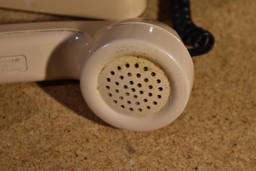 Vintage Rotary Desk Phone AT&T R500 Beige Tan Bell System Tested - Picture 16 of 22