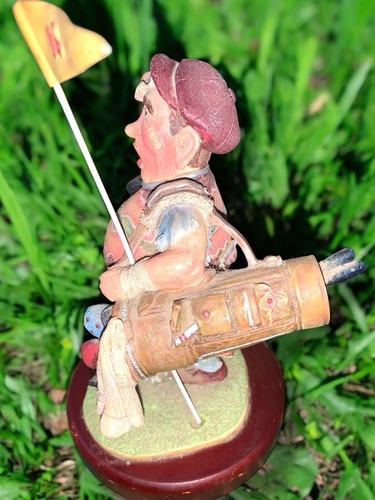Westland Tour Of Duty Goofy lustige GOLFER FIGUR Geschenk süß Original 5,5 Zoll - Bild 6 von 11