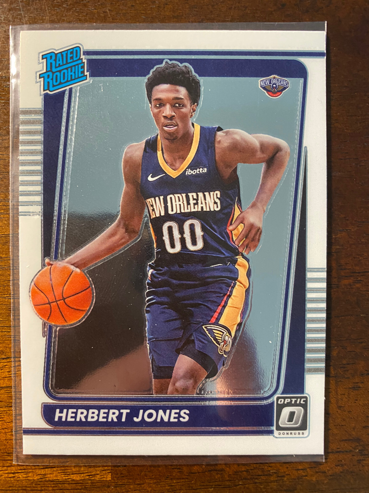 2021-22 Panini Donruss Optic Herbert Jones #157 Rated Rookie RC Pellicans