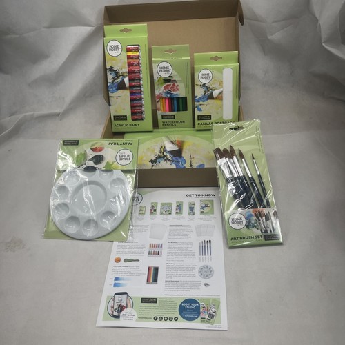 The HomeHobby by 3L Paint Studio Paint Studio Kit Basic Beginner Acrylic - Picture 5 of 10