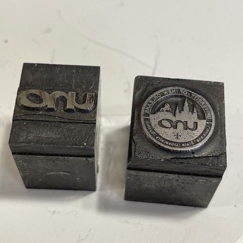 Vintage Druckblock University of New Orleans 3/4” x 3/4” - Bild 1 von 5