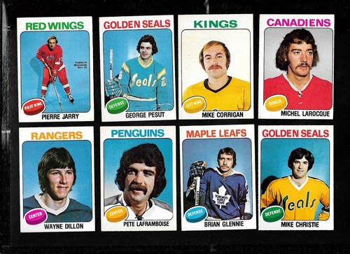 1975-76 OPC 75-76 O PEE CHEE NHL HOCKEY CARD ERROR & VARIATION 265-396 SEE LIST - Picture 230 of 311