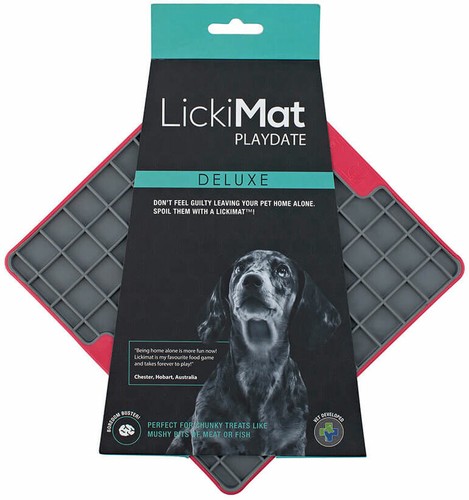 LickiMat Playdate Deluxe Treat Mat Available In Two Colours - Picture 6 of 8