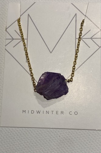 Schmuck Halskette Midwinter Co. R-AM-GLD - Bild 4 von 7
