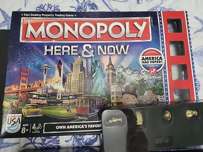 Monopoly - Here and Now USA Edition Board Game Limited Edition 2015
