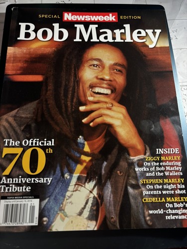 2016 NEWSWEEK MAGAZINE SPECIAL EDITION -  BOB MARLEY 70th Anniversary Magazine - Picture 2 of 8