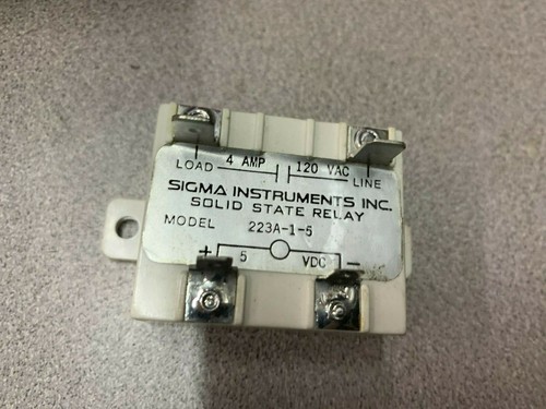 NEW IN BOX SIGMA SOLID STATE RELAY 223A-1-5 - Picture 3 of 4