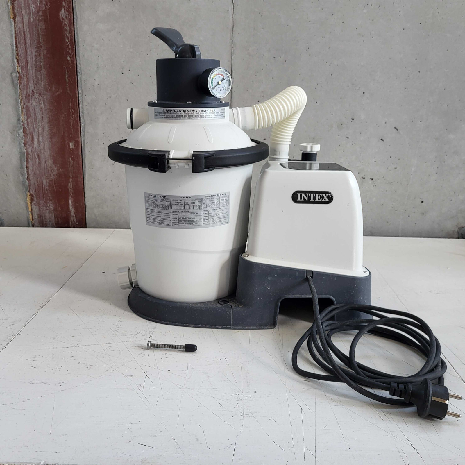 Bomba De Filtro De Arena Intex Krystal Clear - SX925