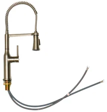 ProFlo Single Handle Pre-Rinse Kitchen Faucet Model PFXC5012BN Brushed Nickel