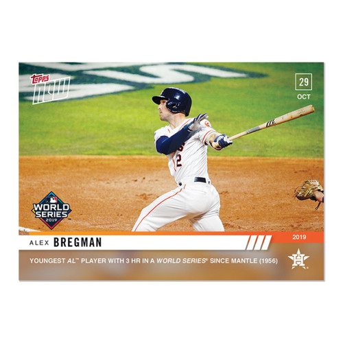 2019 Topps Now 1066 Alex Bregman