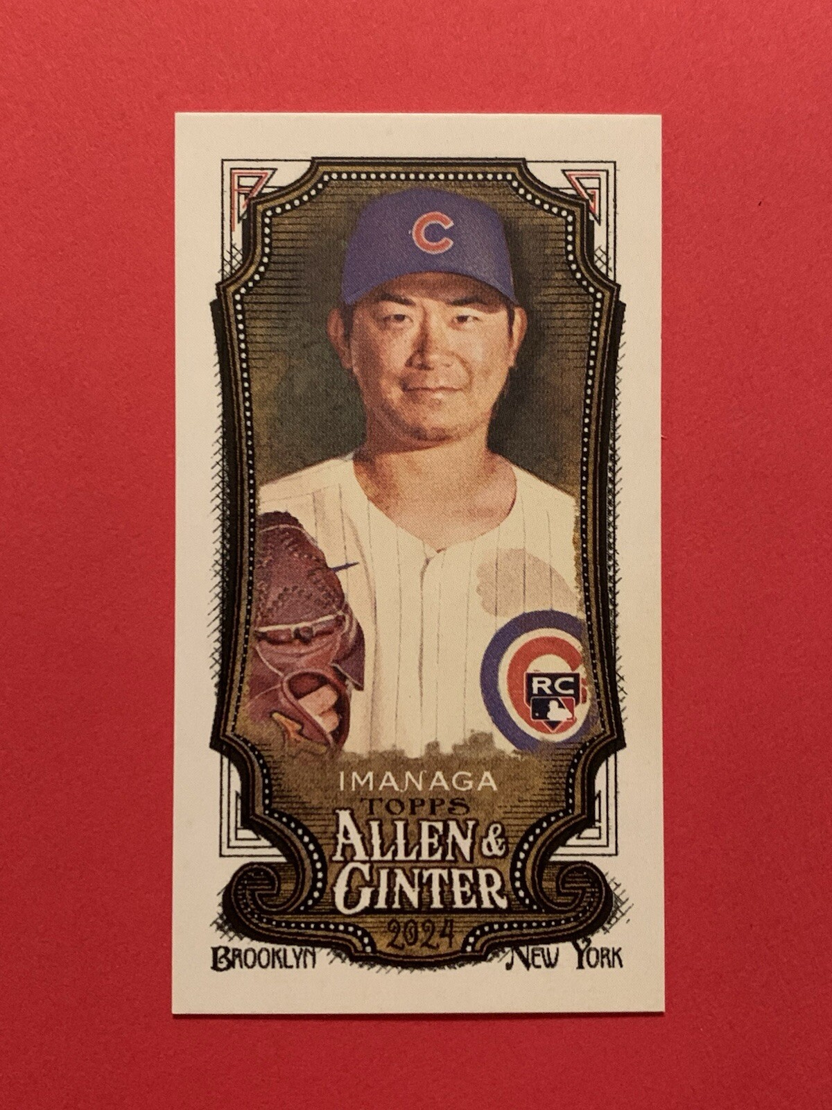 SHOTA IMANAGA (20/25) (MINI BROOKLYN BACK ROOKIE) 2024 Topps Allen & Ginter #181