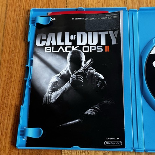 Call of Duty Black Ops II 2 Nintendo Wii U Game + Manual PAL Excellent Condition - Picture 5 of 9