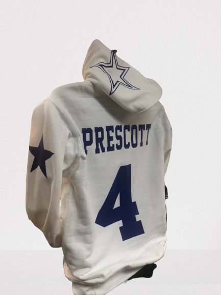 Dak prescott 2025 hoodie jersey