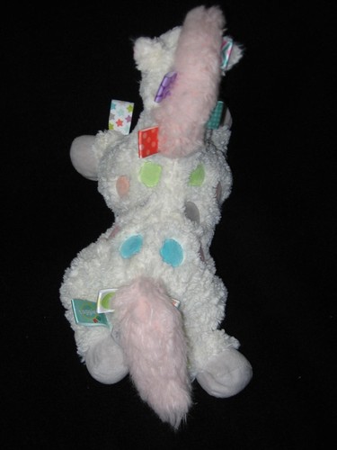 Taggies Pony Peluche Bambino Lovey Peluche Cavallo Punti Rosa Crema - Foto 4 di 5