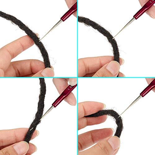 Crochet Hook Hair Tool, Needle Hooks Dreadlock Kit for Braid Dreadlocks - Picture 7 of 7