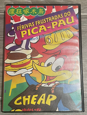 Sega Genesis MegaDrive Ferias Frustradas Do Pica Pau Woody Woodpecker Boxed Rare