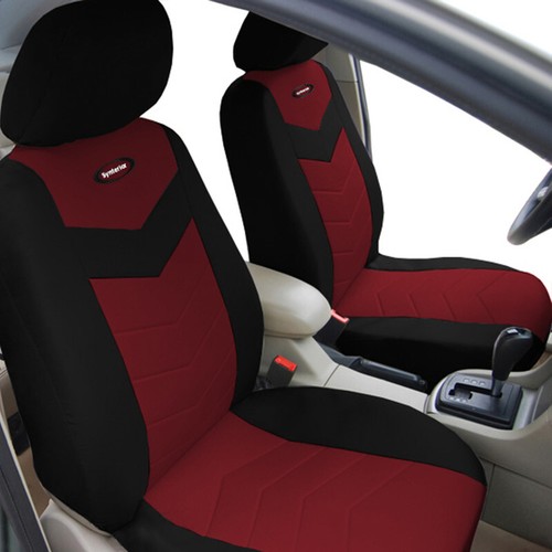 Synthetic Leather Front Car Seat Covers Compatible for Pontiac (Video) - 第 2/10 張圖片