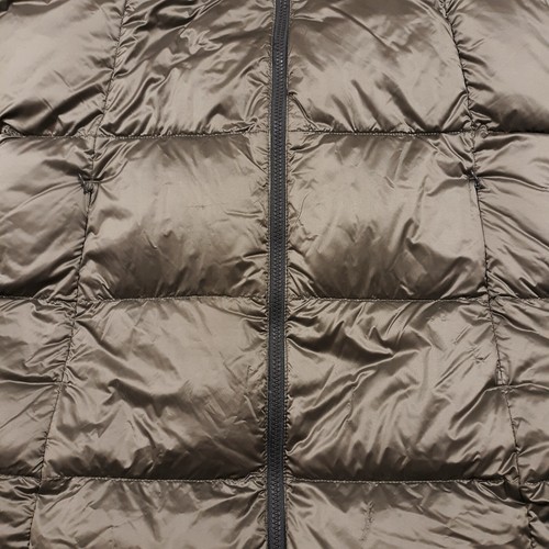 Eddie Bauer Puffer Winter Coat Jacket Down Fill Womens Large Outdoor Faux Fur - Picture 5 of 15