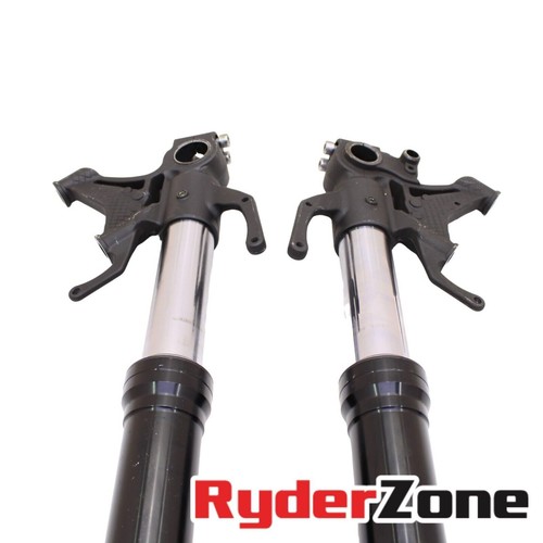 Juego de suspensión delantera Yamaha YZF R1 R1S 2015-2019 PAR NEGRO RECTO - Imagen 5 de 17