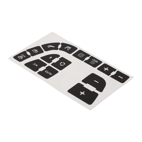 Ensemble d'autocollants vinyle pour C4 pour Grand pour Picasso bouton climat sol - Zdjęcie 3 z 12