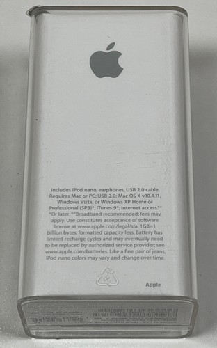 Apple iPod nano 5th Generation 16GB Purple MC064LL/A A1320 New Sealed Rare! - Picture 6 of 8