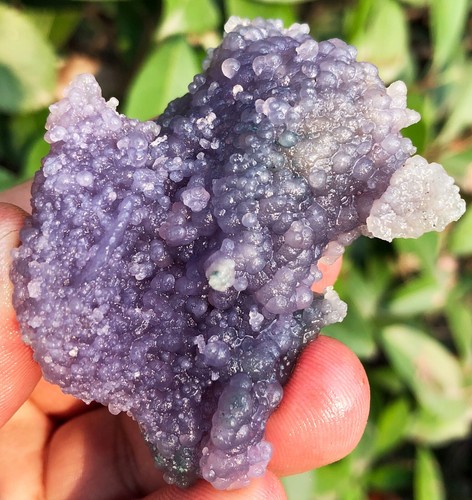 Muestra de ágata de uva púrpura Starlight calcedonia botrioidal natural 68,7 g ie3066 - Imagen 13 de 14