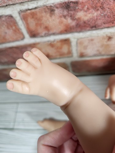 Frühchen Mädchen Reborn Baby Puppe weicher Körper, rote Haare schlafen - Bild 13 von 17