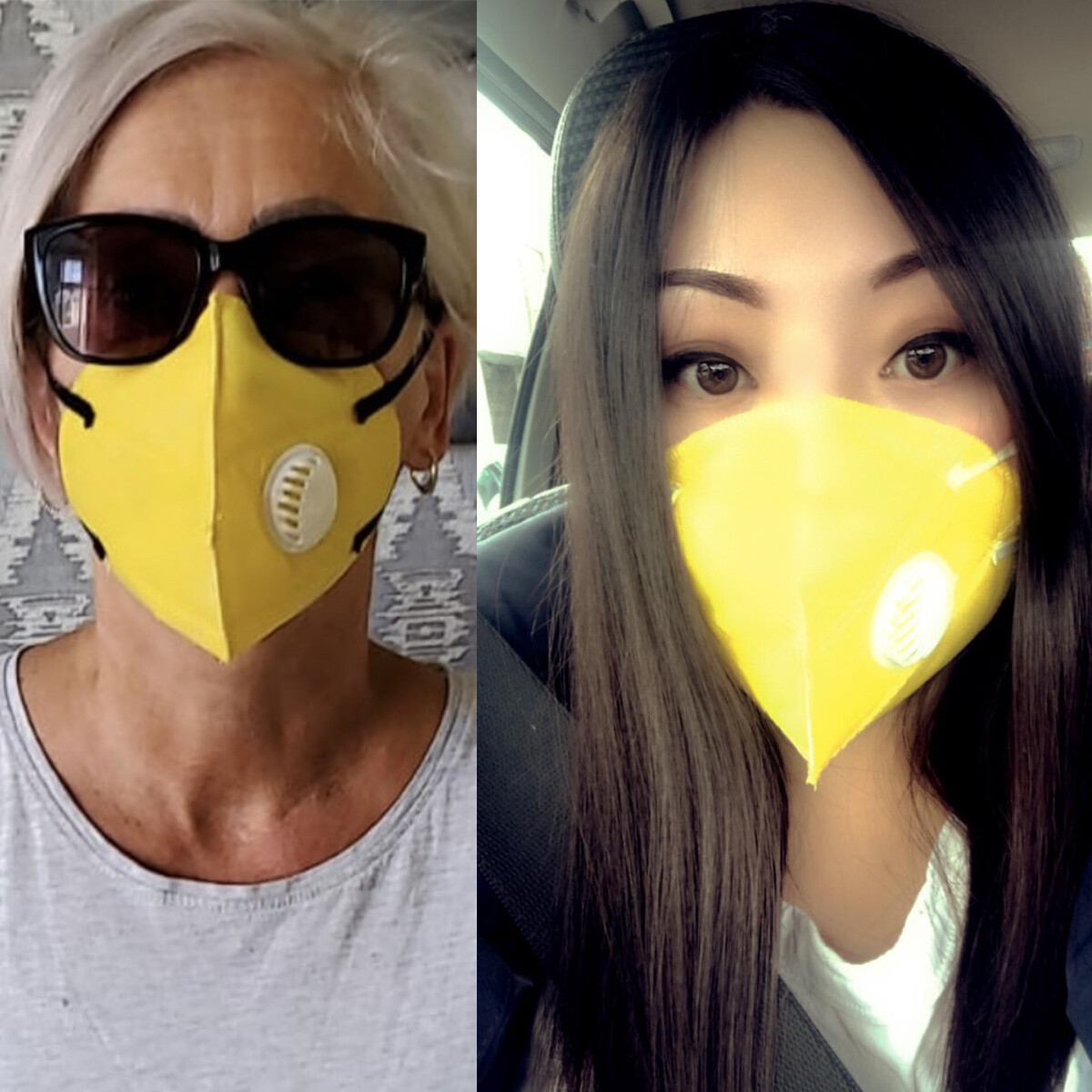 Copertura Viso Non Medicale Mascherina Viso Riutilizzabile Con Doppia Valvola - Lavabile, Traspirante, Include 1 Filtro, Taglia Unisex Adulto Kenner Mask - Foto 13