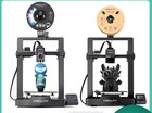 Upgraded Direct Drive Extruder Speed X-axis Linear Rail Auto Leveling 3D Printer