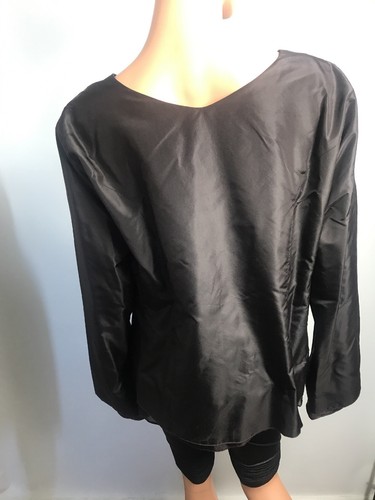 Eileen Fisher Top Silk Taffeta 100%, Size XL - Picture 7 of 11