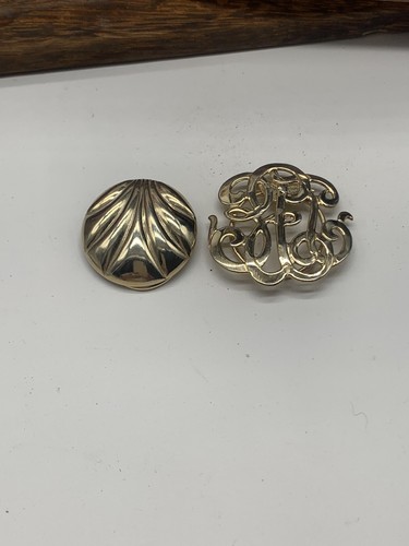 Vintage To Modern Mixed Jewelry Lot 50 Pieces All Wearable Wear Resale Gold Tone - Picture 8 of 24
