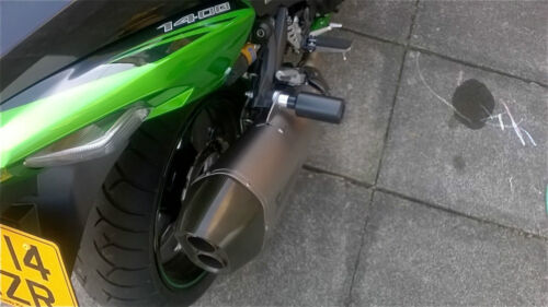 KAWASAKI ZZR1400 ZX14R 2006-2011 SCARICO CRASH FUNGHI PROTEZIONI CURSORI - Foto 9 di 11