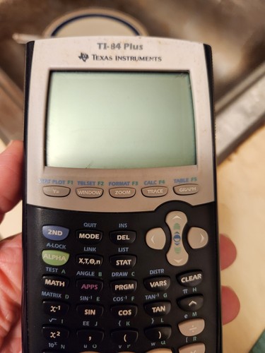 Texas Instruments TI-84 Plus Graphing Calculator Black w/ Cover - Picture 3 of 3
