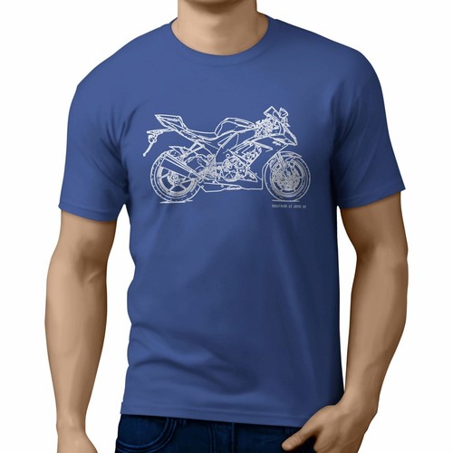 Camiseta para ventilador de motocicleta JL Illustration for A Kawasaki ZX10R 2009 - Imagen 9 de 24