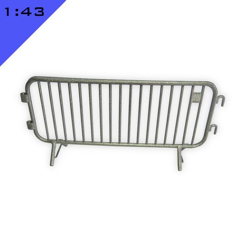 5x 3D printed PEDESTRIAN CROWD BARRIER 1:43 Model Miniature Layout Scenery - Picture 2 of 6