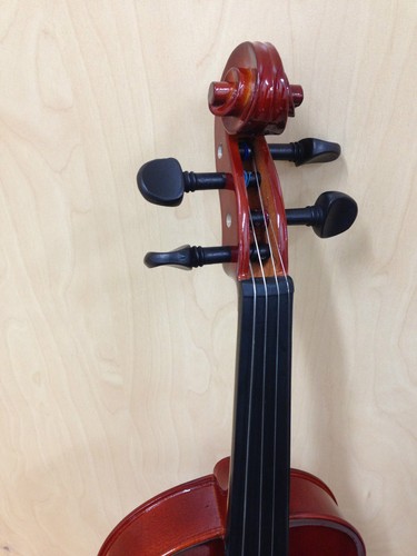 Brand NewCaraya 1/4 Size Violin+Bow,Rosin,Chin-rest,Spare Strings,Foam hard case - Picture 6 of 12