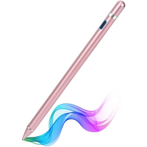 1st Generation Stylus Pencil for iPhone iPad and Smartphones Tablets-Rose Gold - Picture 1 of 8