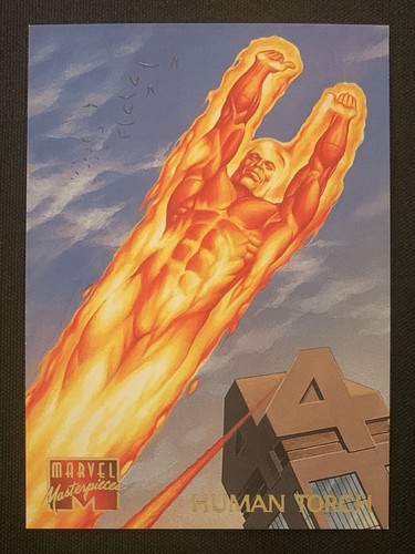 1995 MARVEL MASTERPIECES BASE CANVAS HOLOFLASH SET + CARD SINGLES YOU CHOOSE - Picture 64 of 169