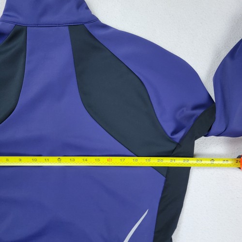 MUSTO Evolution Sailing Jacket Men's Size Large Purple Full Zip Stand Up Collar - Picture 12 of 16