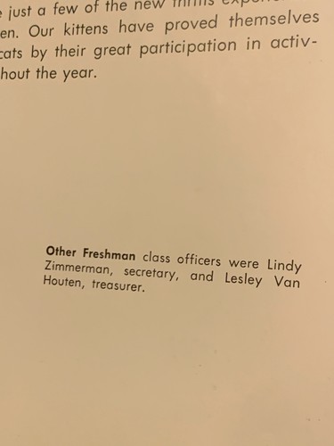 Charles Manson follower Leslie Van Houton 1964 High School Yearbook Monrovia, CA - Picture 4 of 23