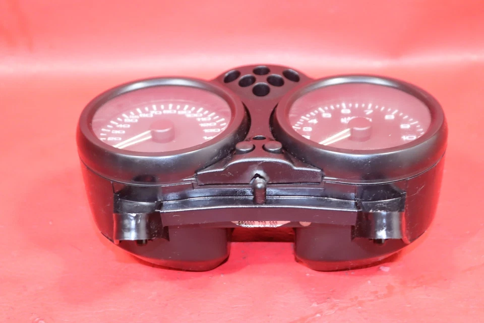 2005 DUCATI MONSTER 620 DARK GAUGES METER SPEEDOMETER TACHOMETER SPEEDO TACH 30k - Image 3 of 4