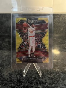 2019-20 Panini Select - Concourse Cam Reddish #96 (RC) Gold Wave