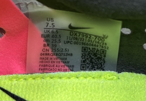 Neu Nike ZoomX Dragonfly XC Größe 7,5 Langlaufschuhe Herren Stil DX7992-700 - Bild 9 von 9