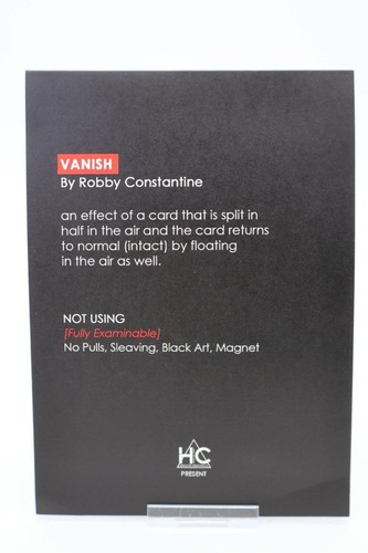 Truco de magia Vanish de Robby Constantine - Imagen 2 de 2