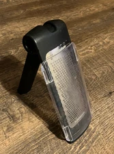 PAMPERED CHEF- MICROPLANE- FINE GRATER WITH GUARD