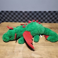 Dragon Plush 28" Green/Red. PT4.