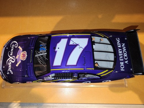 2010 AUTOGRAPHED Matt Kenseth #17 Crown Royal -1:24th RCCA Elite Fusion - Picture 4 of 6