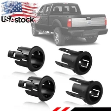 4PCS Rear Parking Assist Sensor Bezel Set For 2008-2015 Ford F-250 F-350 Truck